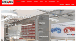 Desktop Screenshot of germanngmbh.de